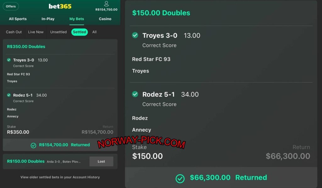 BET365 BETTING UK FIXED GAMES