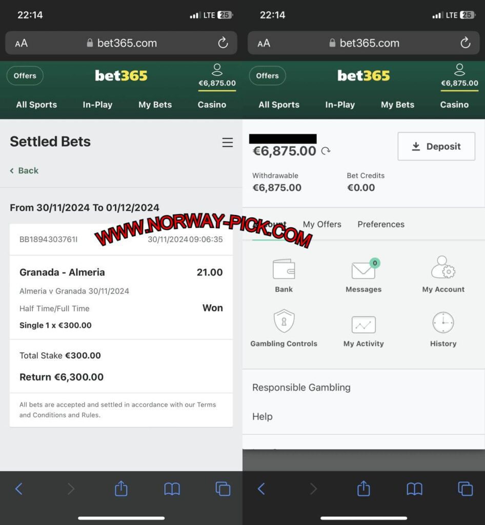 BUY FIXED BET365 MATCHES