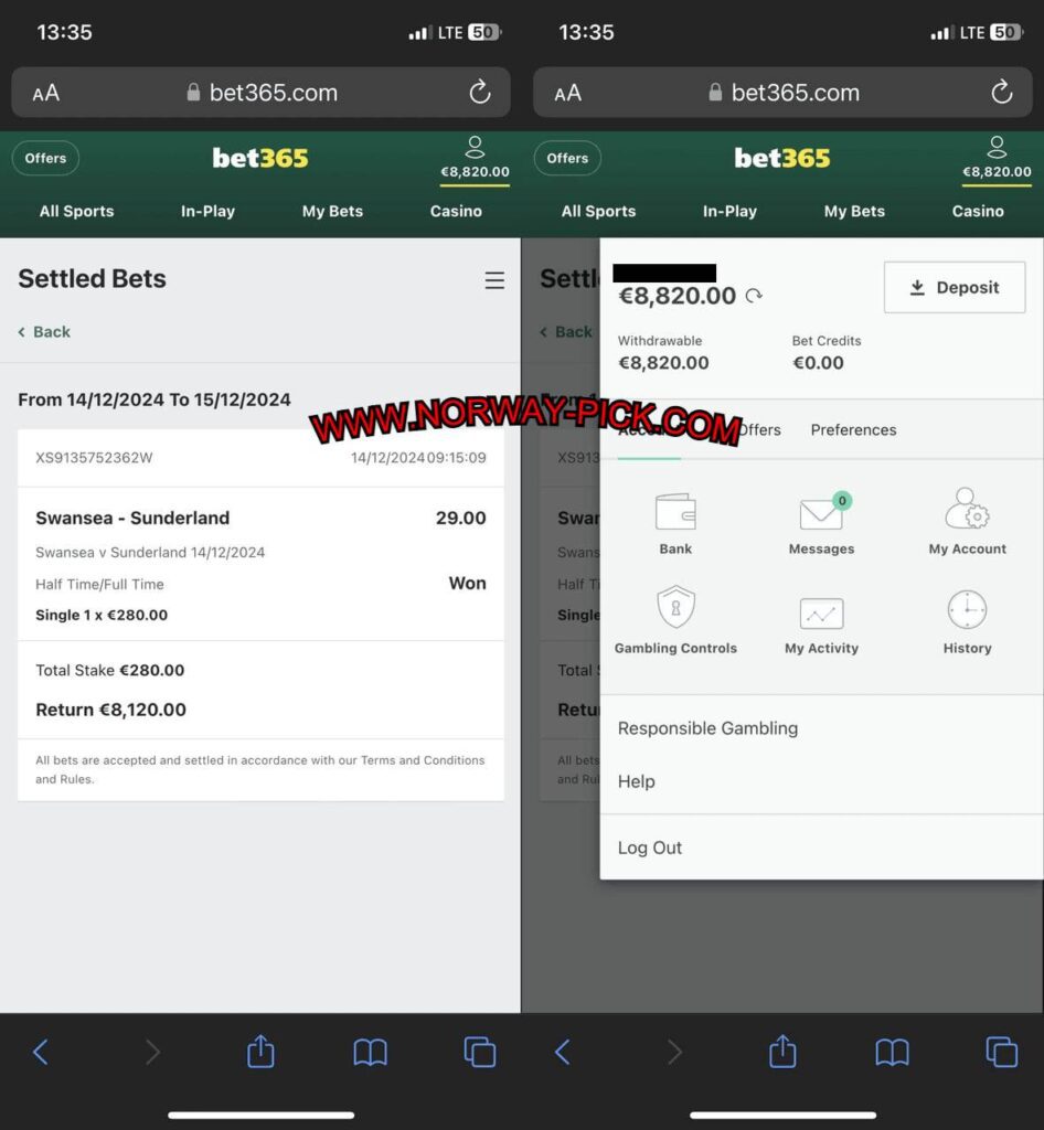 UK FIXED BET365 MATCH HTFT