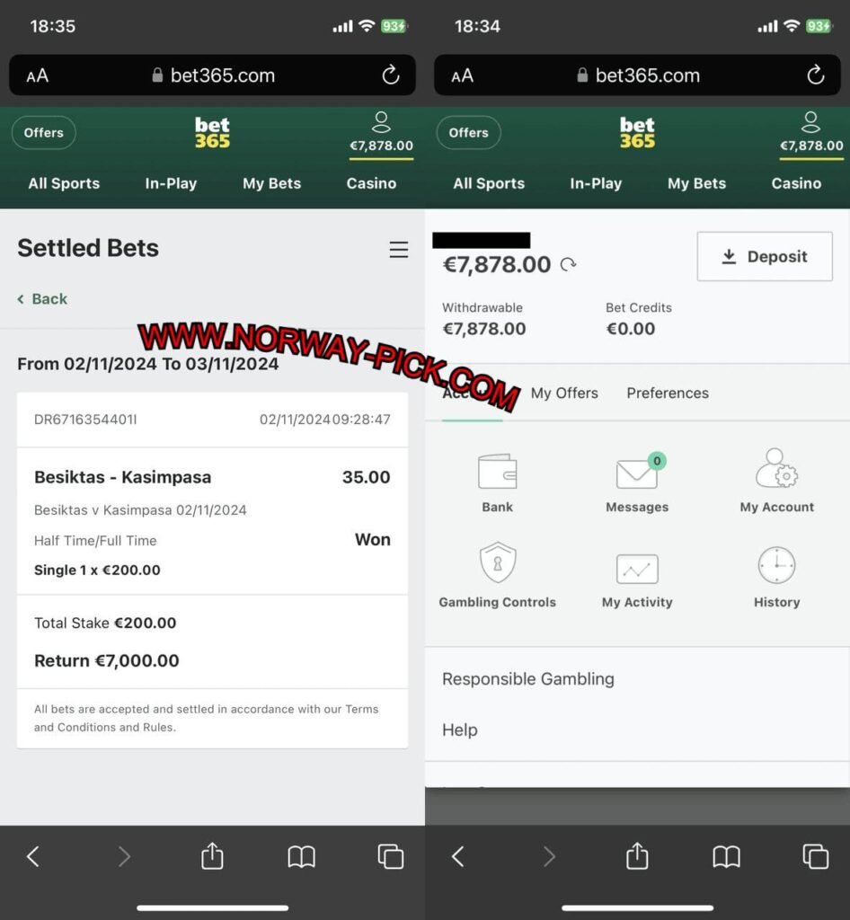 UK FIXED BET365 MATCHES