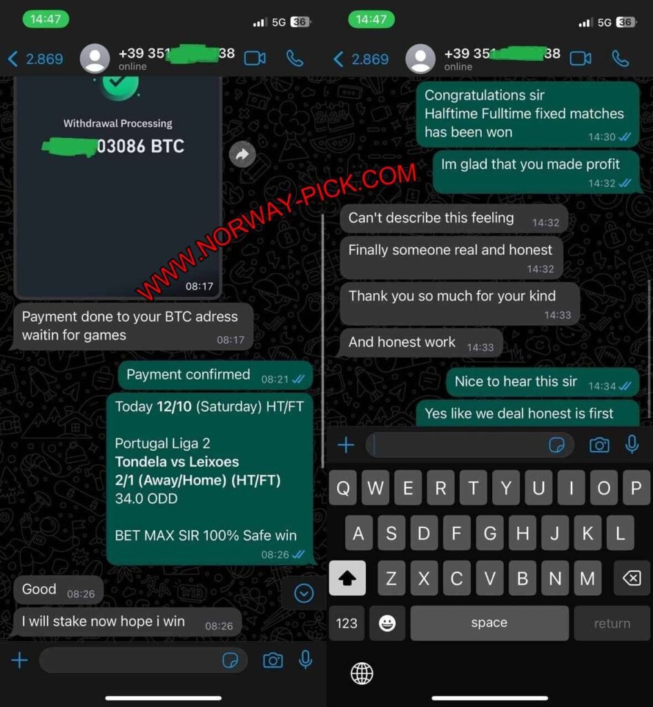 UK FIXED WHATSAPP MATCHES