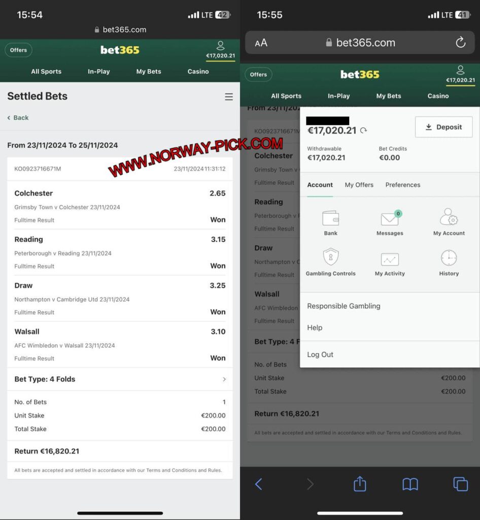 UK BET365 VIP FIXED MATCHES TIPS