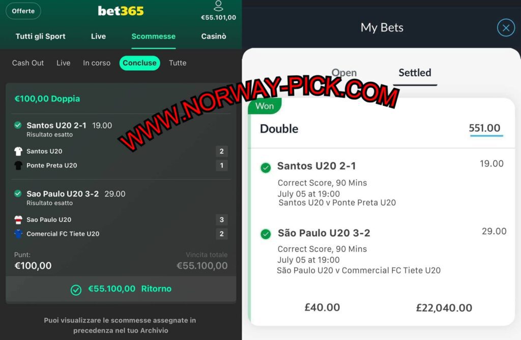BET AT HOME CORRECT SCORE FIXED MATCHES