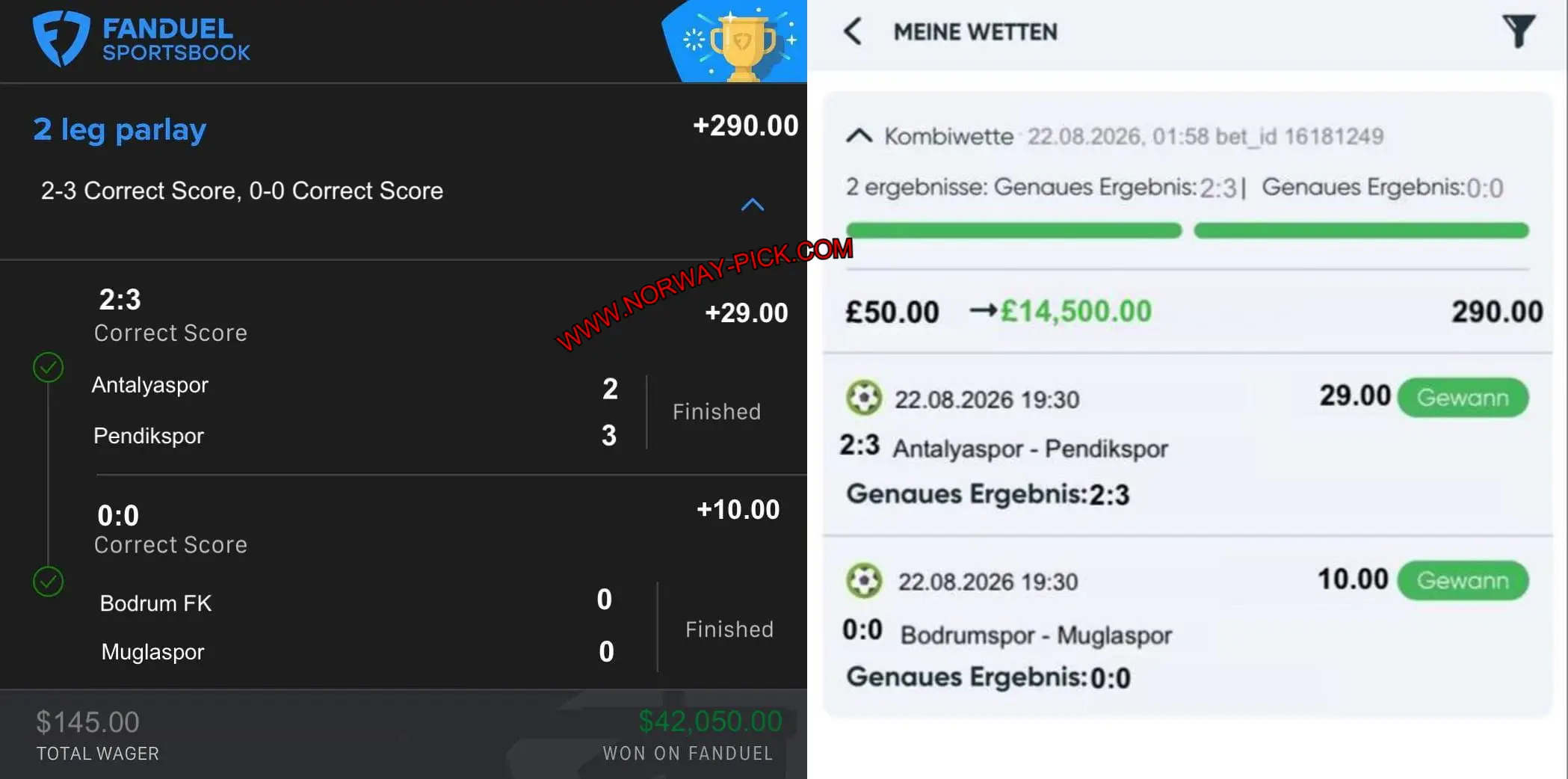 FANDUEL CORRECT SCORE BETTING TIPS FANDUEL CORRECT SCORE BETTING TIPS