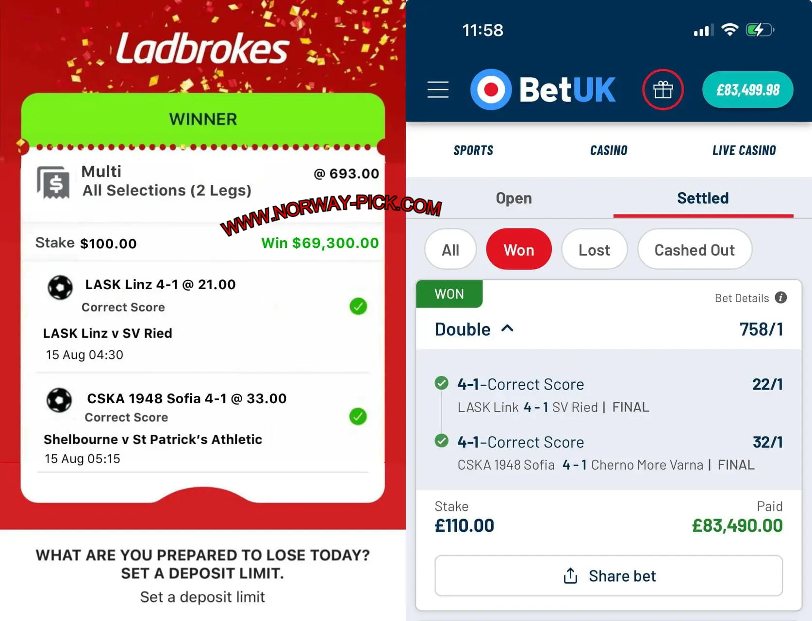 LADBROKES CORRECT SCORE FIXED TIPS LADBROKES CORRECT SCORE FIXED TIPS