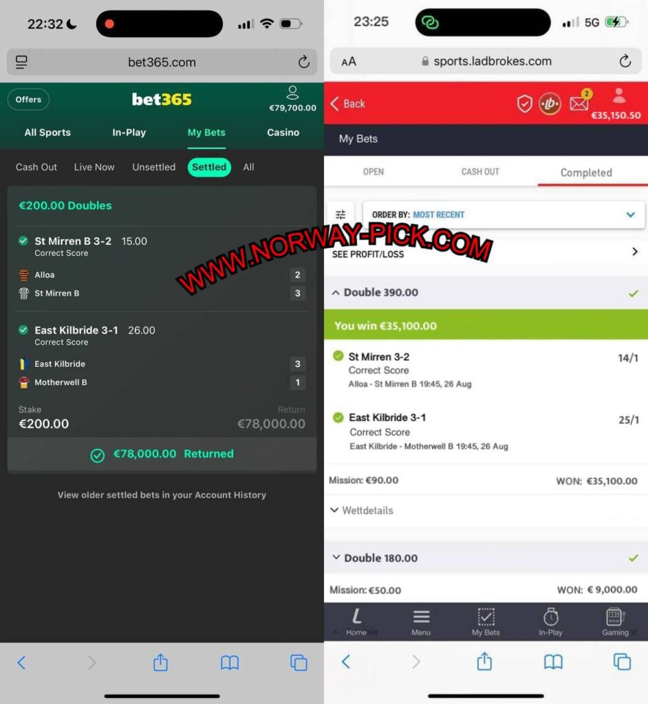 LADBROKES FIXED MATCHES TIPS