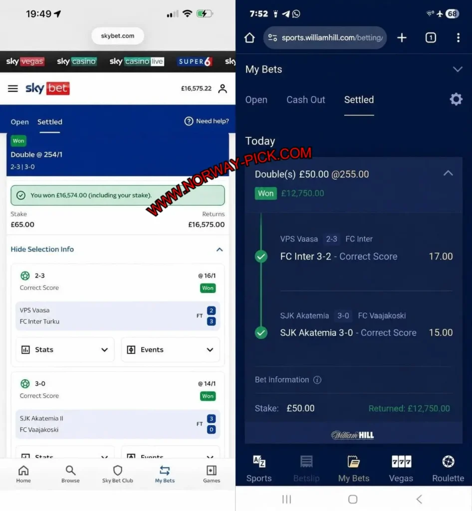 SKYBET FOOTBALL CORRECT SCORE MATCHES SKYBET FOOTBALL CORRECT SCORE MATCHES