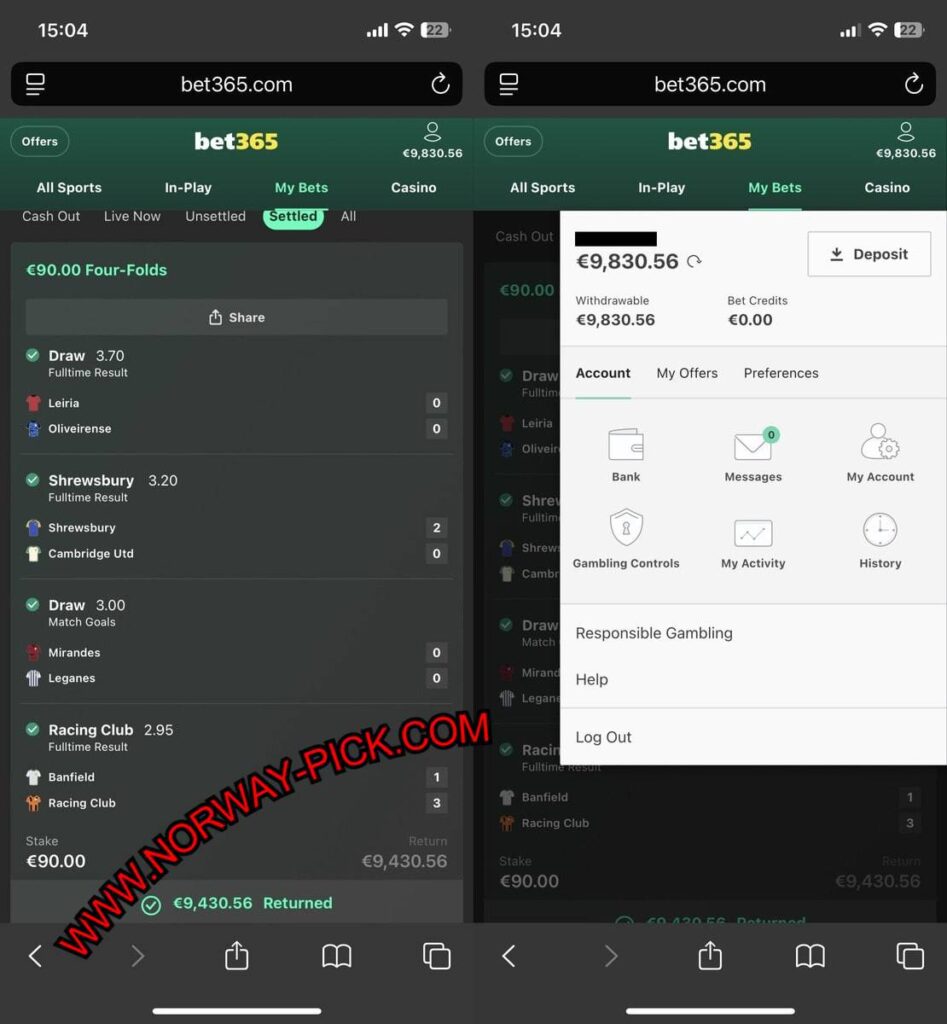 SURE FOOTBALL BETTING PICKS 1X2