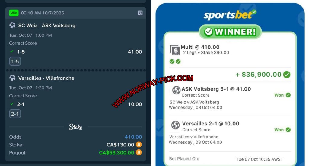 Stake Sure Fixed Bettting Tips