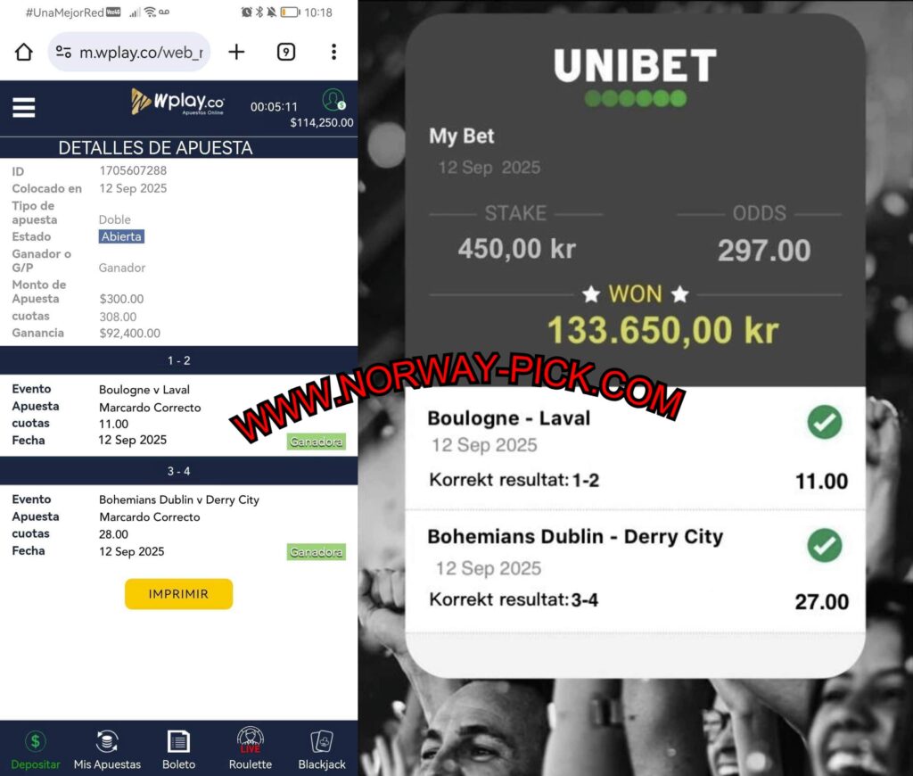 UNIBET CORRECT SCORE FIXED MATCHES