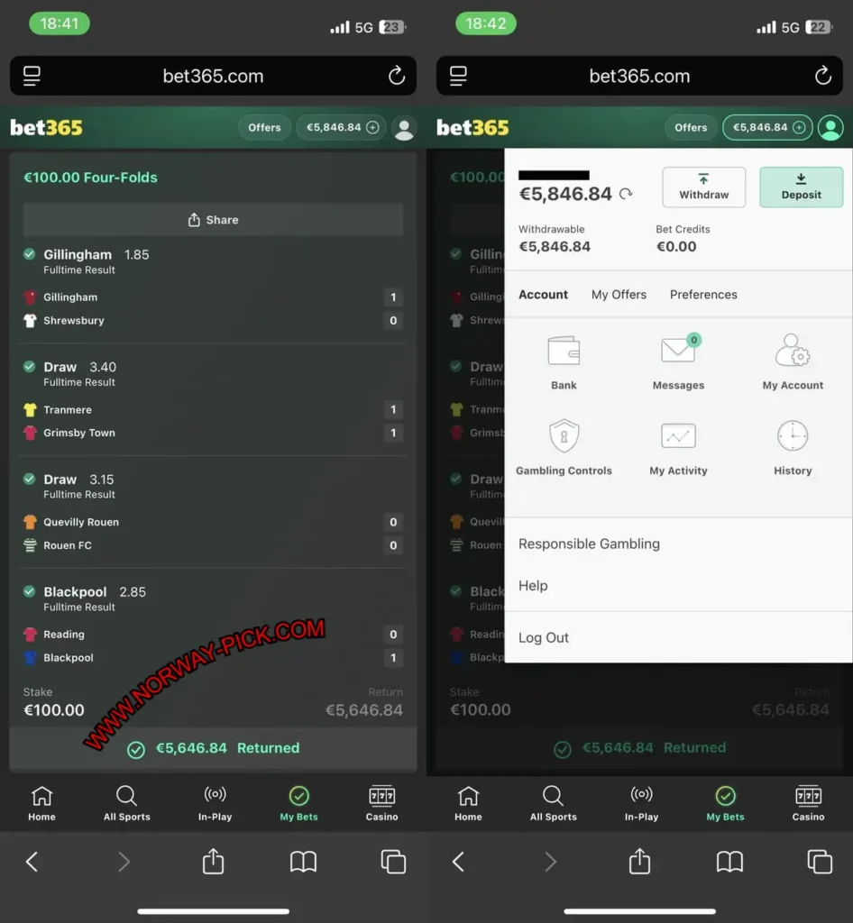 VIP NORWAY PICKS 1X2 GAMES VIP NORWAY PICKS 1X2 GAMES